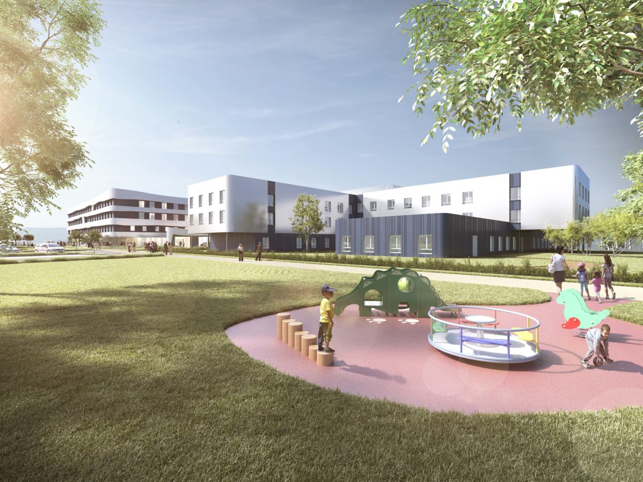 Nouvel Hôpital et EHPAD De Belley / Juillet 2019