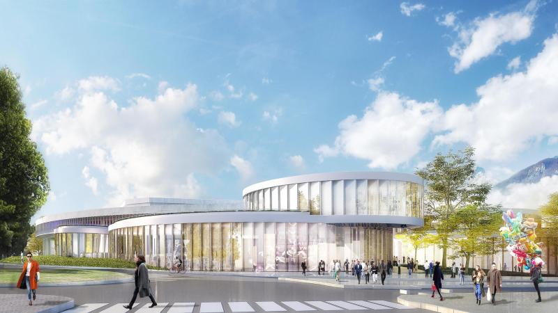 Centre commercial des Galeries Lafayette Annecy (74)  Octobre 2020